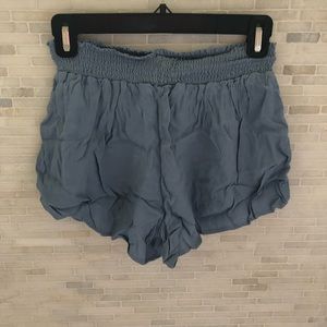 Blue Forever 21 Flowy Shorts